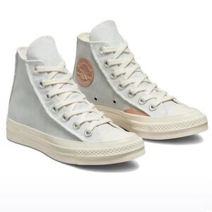 Converse Chuck Taylor All Star 70 Hi Crafted Light Silver
